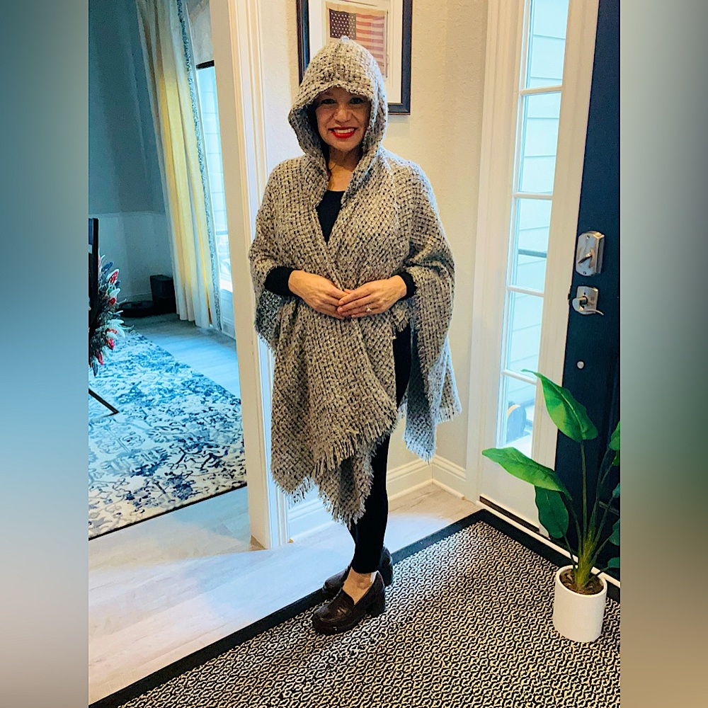 Hooded Shawl NWT